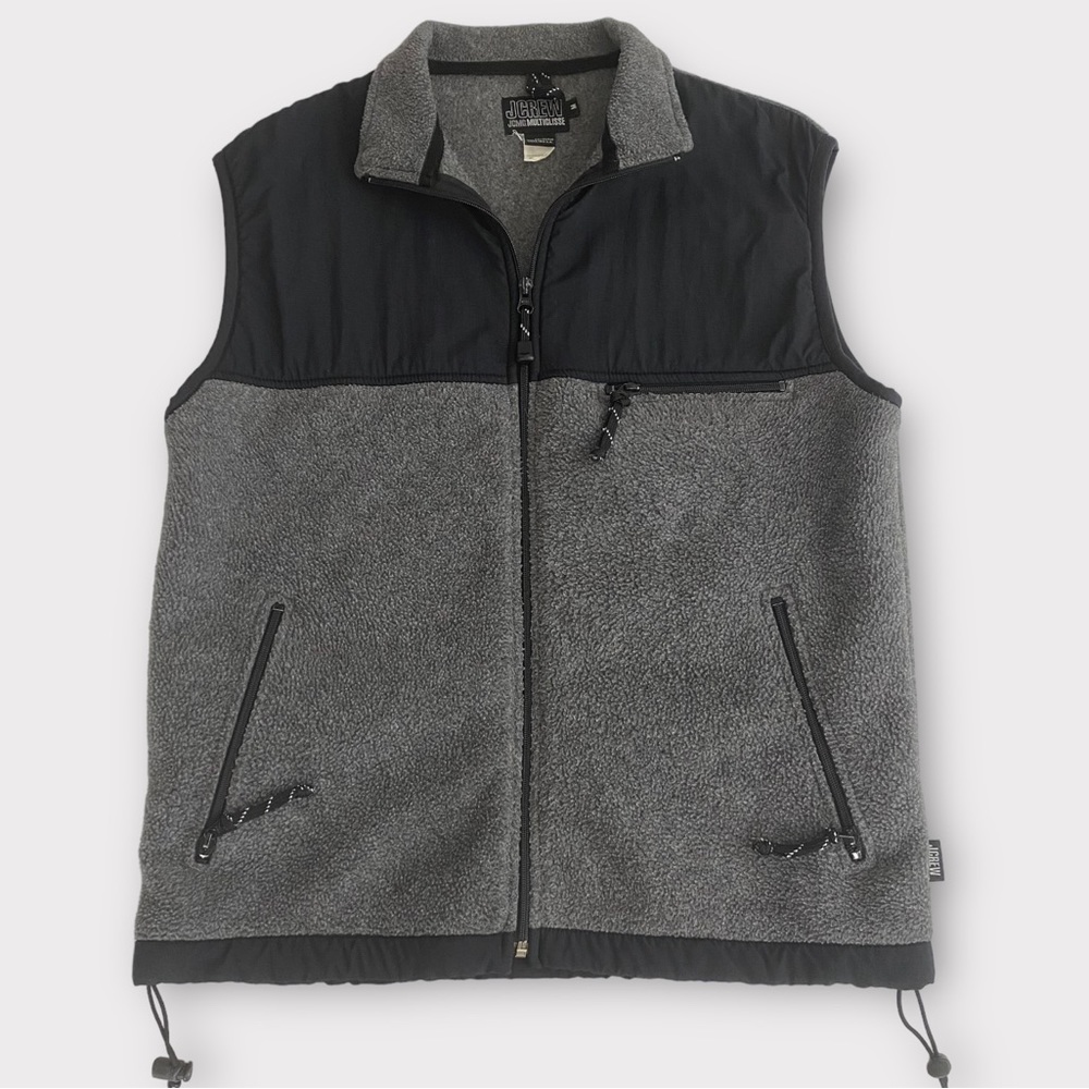 Vintage J. Crew JCMG Multiglisse Men’s Fleece Vest Medium Polartec Performance